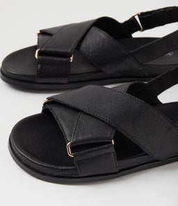 NARLOW DF BLACK LEATHER