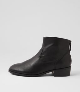 MATCHY DF BLACK BLACK HEEL LEATHER