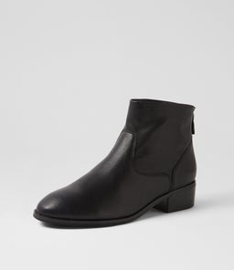 MATCHY DF BLACK BLACK HEEL LEATHER