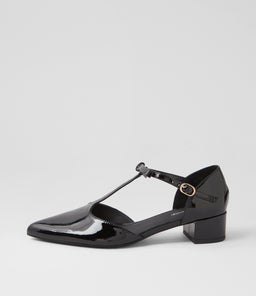 CORTED DF BLACK PATENT LEATHER