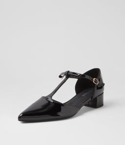 CORTED DF BLACK PATENT LEATHER