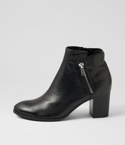 DOROTHEE DF BLACK BLACK HEEL LEATHER