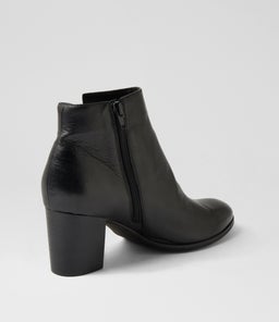 DOROTHEE DF BLACK BLACK HEEL LEATHER