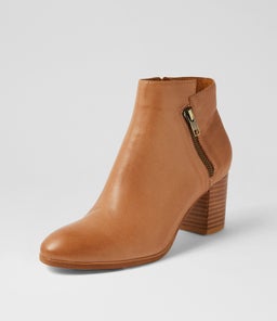 DOROTHEE DF DK TAN NATURAL HEEL LEATHER
