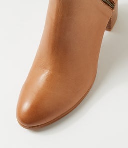 DOROTHEE DF DK TAN NATURAL HEEL LEATHER