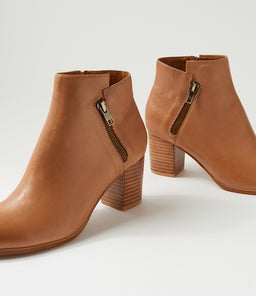 DOROTHEE DF DK TAN NATURAL HEEL LEATHER