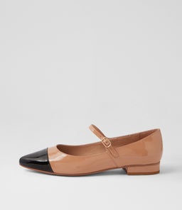 DOCAL DF BLACK CAFE PATENT LEATHER