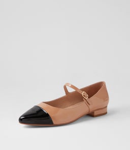 DOCAL DF BLACK CAFE PATENT LEATHER
