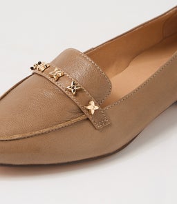 DYSIN DF TAUPE LEATHER