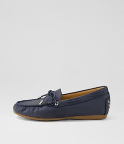 ELINEY DF NAVY LEATHER