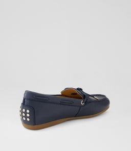 ELINEY DF NAVY LEATHER