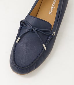 ELINEY DF NAVY LEATHER