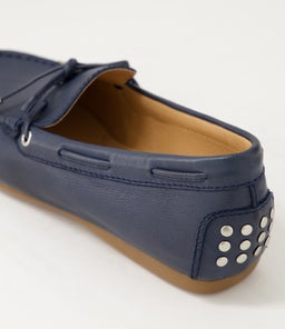 ELINEY DF NAVY LEATHER