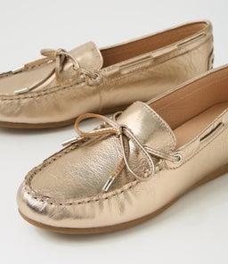ELINEY DF CHAMPAGNE LEATHER