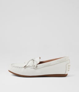 ELINEY DF WHITE LEATHER