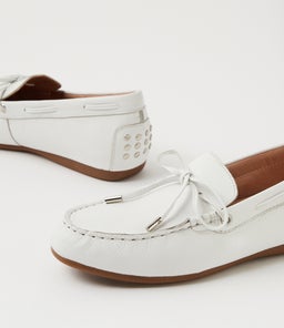 ELINEY DF WHITE LEATHER