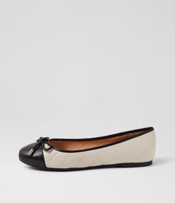 KLASSIE DF BLACK CREAM LEATHER