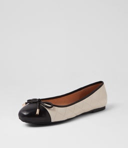 KLASSIE DF BLACK CREAM LEATHER