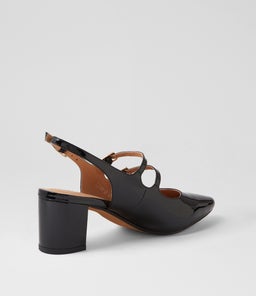 LIVRE DF BLACK PATENT LEATHER