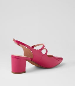 LIVRE DF DEEP PINK PATENT LEATHER