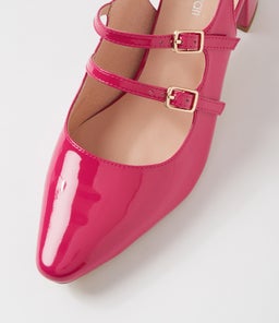 LIVRE DF DEEP PINK PATENT LEATHER
