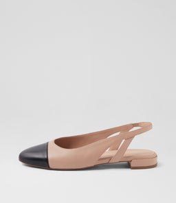 PASCALA DF BLACK NUDE LEATHER