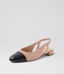 PASCALA DF BLACK NUDE LEATHER