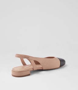 PASCALA DF BLACK NUDE LEATHER