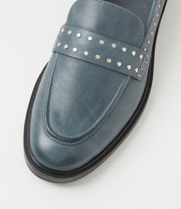 SITTIR DF DK DENIM LEATHER