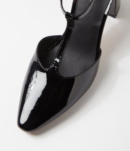 SONELEY DF BLACK PATENT LEATHER