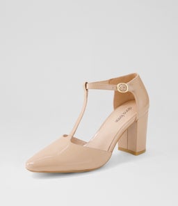 SONELEY DF DK NUDE PATENT LEATHER