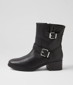 TARVELA DF BLACK LEATHER