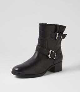 TARVELA DF BLACK LEATHER