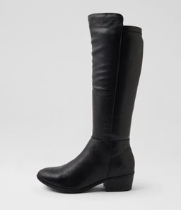 ZOOSE DF BLACK LEATHER STRETCH SMOOTH