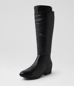 ZOOSE DF BLACK LEATHER STRETCH SMOOTH