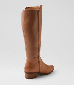 ZOOSE DF LT TAN LEATHER STRETCH SMOOTH