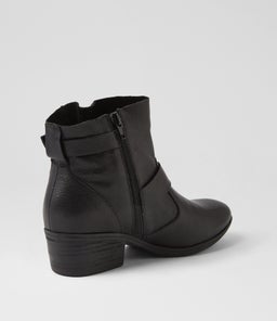 ZARELLI DF BLACK LEATHER