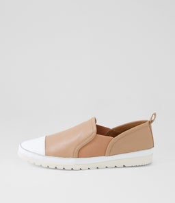 ALAINAH DF WHITE LATTE LEATHER