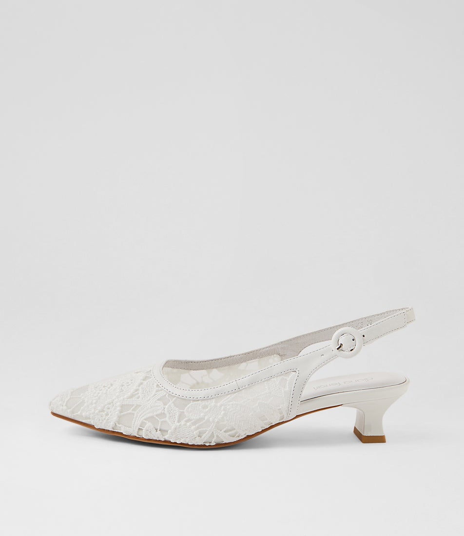 Jaylyn Pearl Braid Leather Heels Jaylyn Pearl Braid Leather Heels