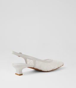 JAYLYN DF PEARL BRAID MESH SUEDE