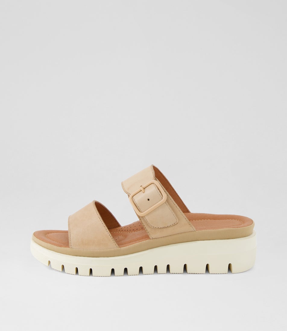 Leeana Latte Leather Sandals Leeana Latte Leather Sandals