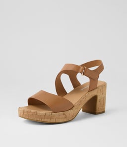 BOLLINGS DF DK TAN CORK LEATHER
