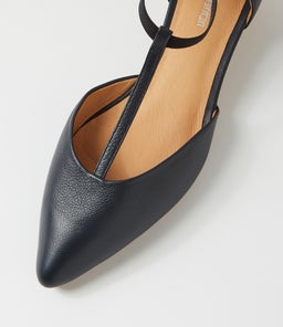 PEPPS DF NAVY NATURAL HEEL LEATHER