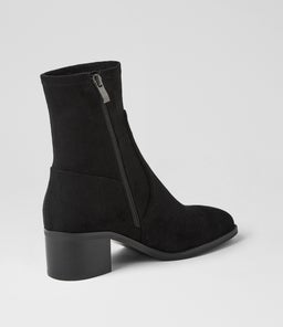 ADIRNA DF BLACK BLACK HEEL STRETCH MICROSUEDE