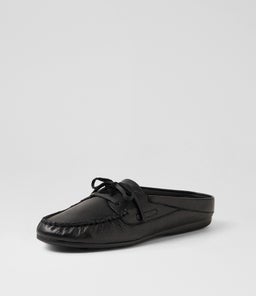EBUNI DF BLACK LEATHER