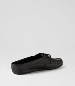 EBUNI DF BLACK LEATHER