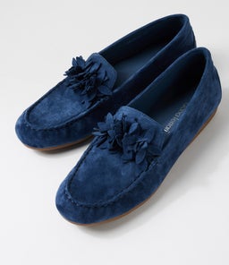 ERRIN DF NAVY SUEDE