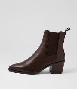 FOLTON DF DEEP BROWN DK BROWN HEEL LEATHER