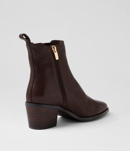 FOLTON DF DEEP BROWN DK BROWN HEEL LEATHER
