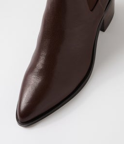 FOLTON DF DEEP BROWN DK BROWN HEEL LEATHER
